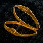 Double gold ring